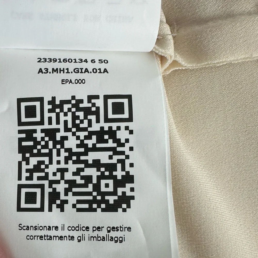 MAXMARA LEISURE Ivory Kardigan Damski Gordon Lightweight Smooth Size US Large - Picture 11 of 15